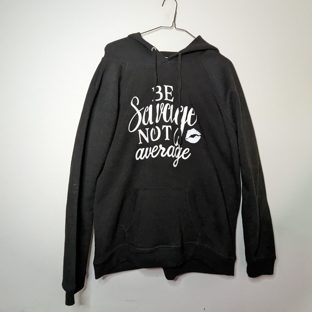 Black and White Hoodie